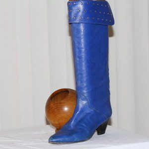 Charles David - Peacock Blue Boots Sz/6.5